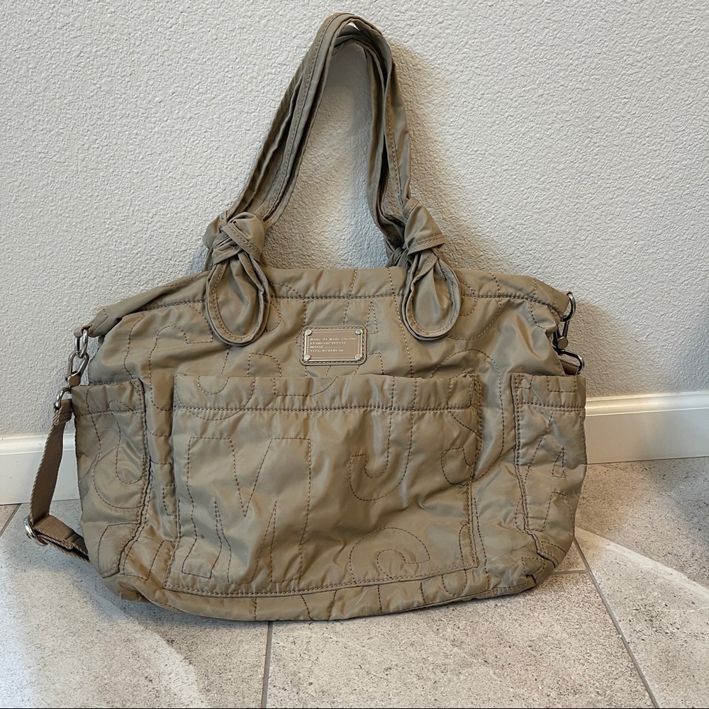 Marc Jacobs Quilted Diaper Bag Tote